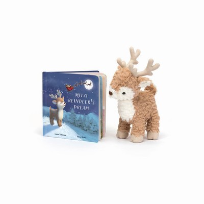 Jellycat Mitzi Reindeer's Dream and Mitzi Reindeer Medium Australia | 126587MZE